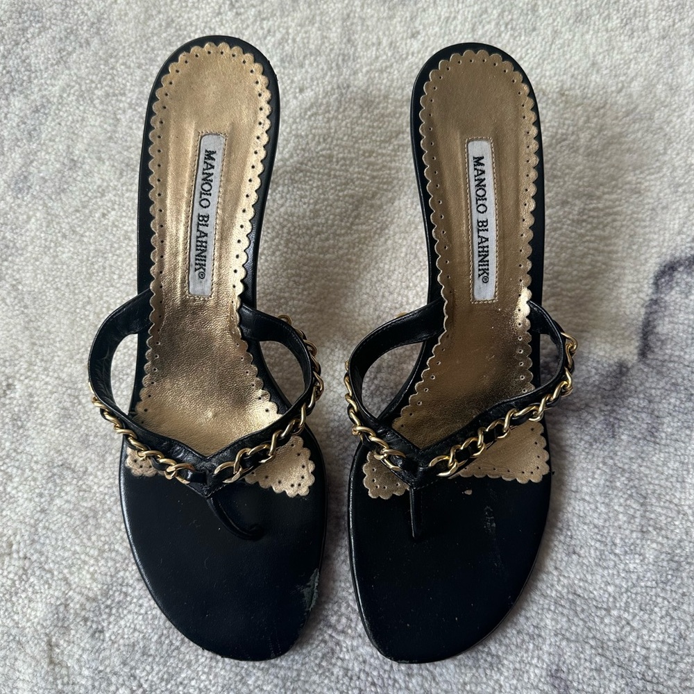 Manolo Blahnik Vintage Kitten Heels